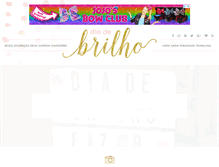 Tablet Screenshot of diadebrilho.com